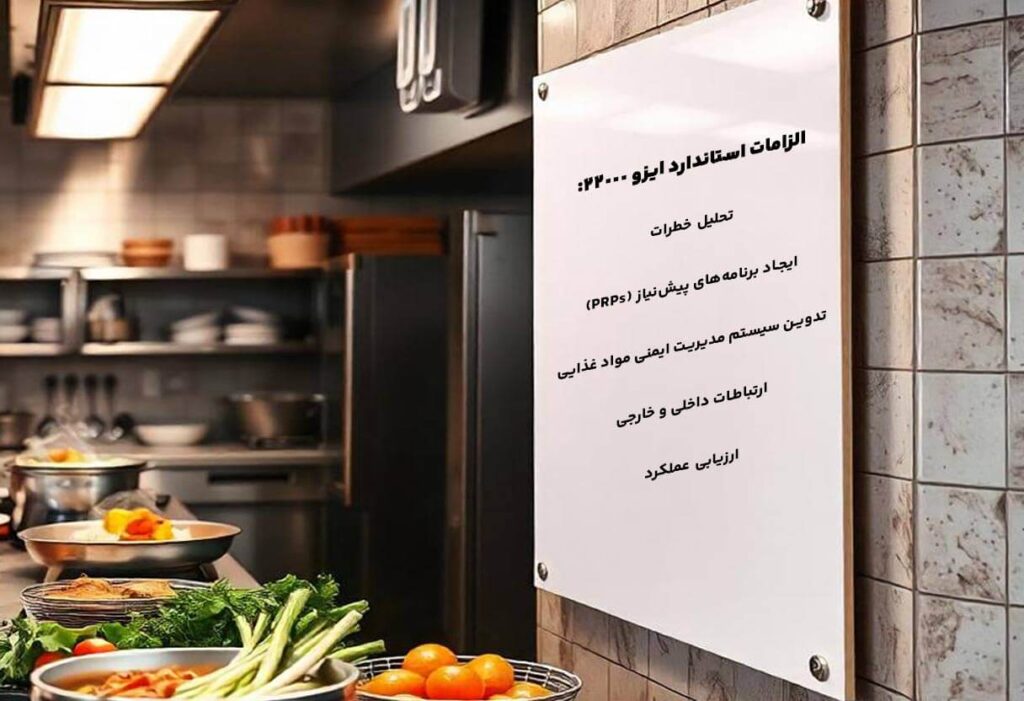 الزامات استاندارد ایزو 22000
