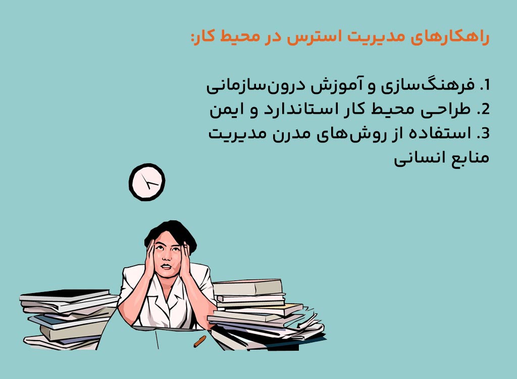 راهکارهای مدیریت استرس در محیط کار