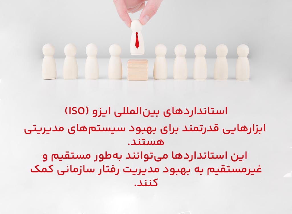 نقش استانداردهای ایزو در مدیریت رفتار سازمانی