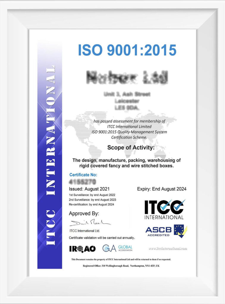 گواهینامه ایزو ITCC