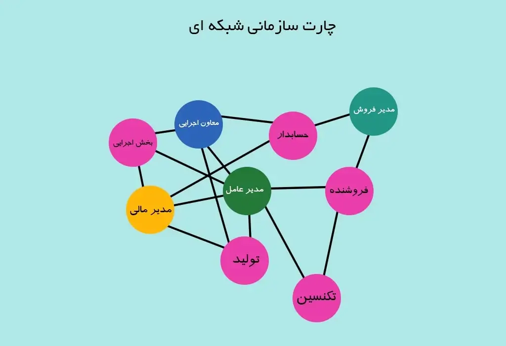 ساختار شبکه‌ای (Network Structure)
