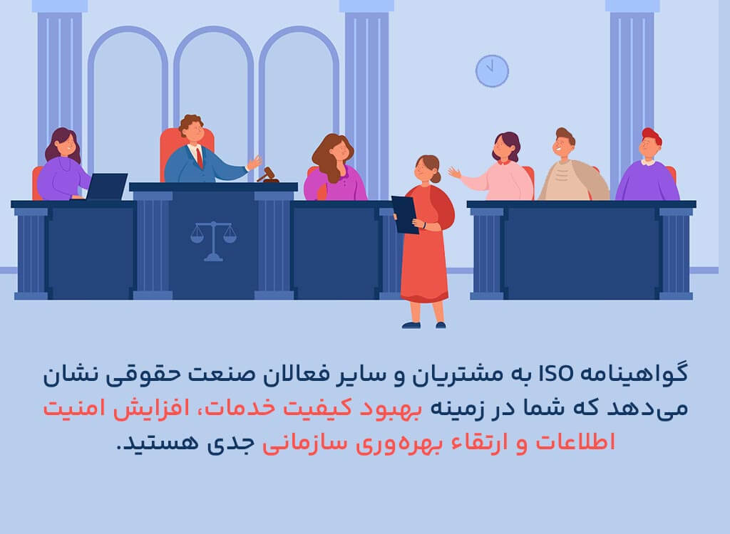گواهینامه ISO برای شرکت‌های حقوقی چیست؟